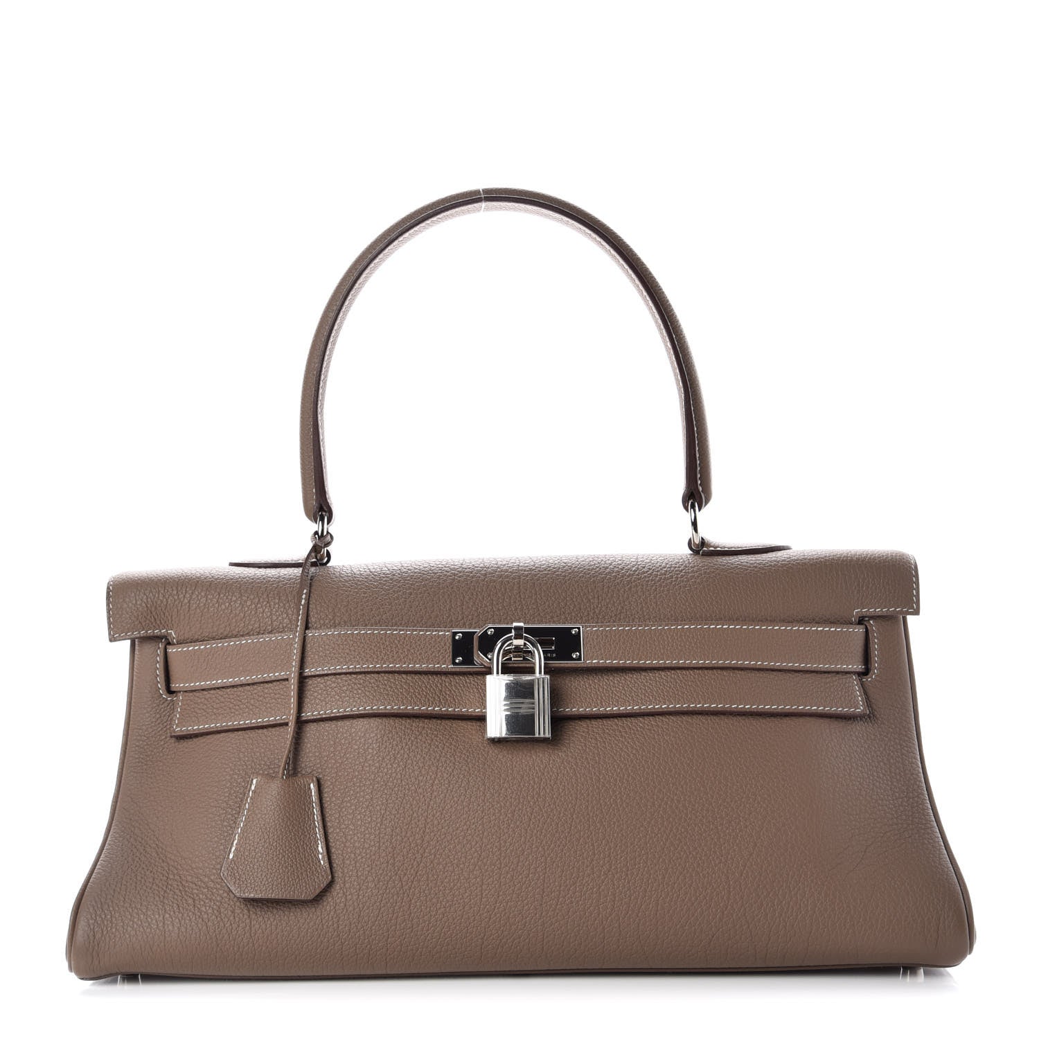 Hermes Togo Shoulder Kelly 40 Etoupe 1 of 31