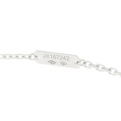 Van Cleef & Arpels 18K White Gold Diamond Two Butterfly Pendant Necklace 5 of 6