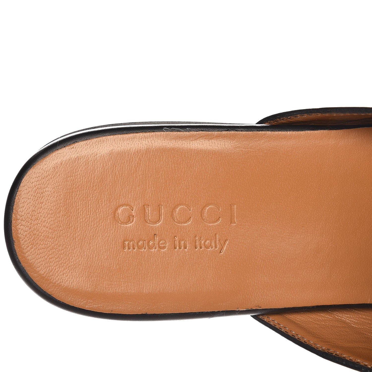 Gucci Calfskin Tiger Embroidered Mens Princetown Slippers 9 Black 6 of 10