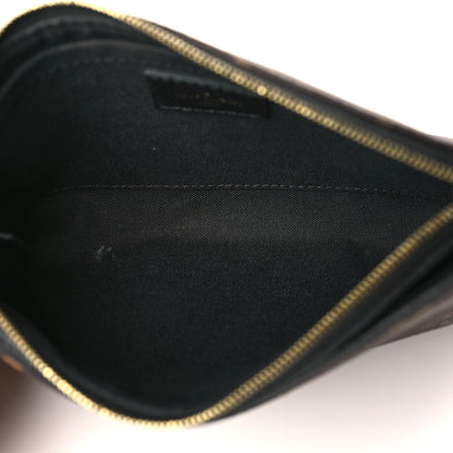 Louis Vuitton Monogram Pallas Clutch Black 5 of 9
