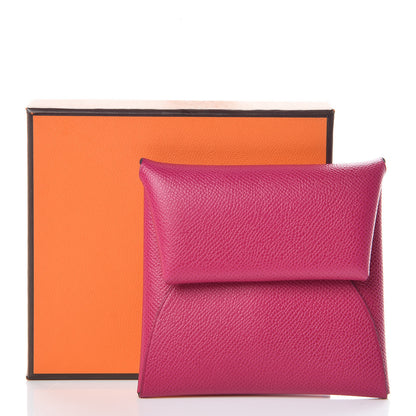 Hermes Epsom Bastia Coin Purse Rose Pourpre 8 of 8