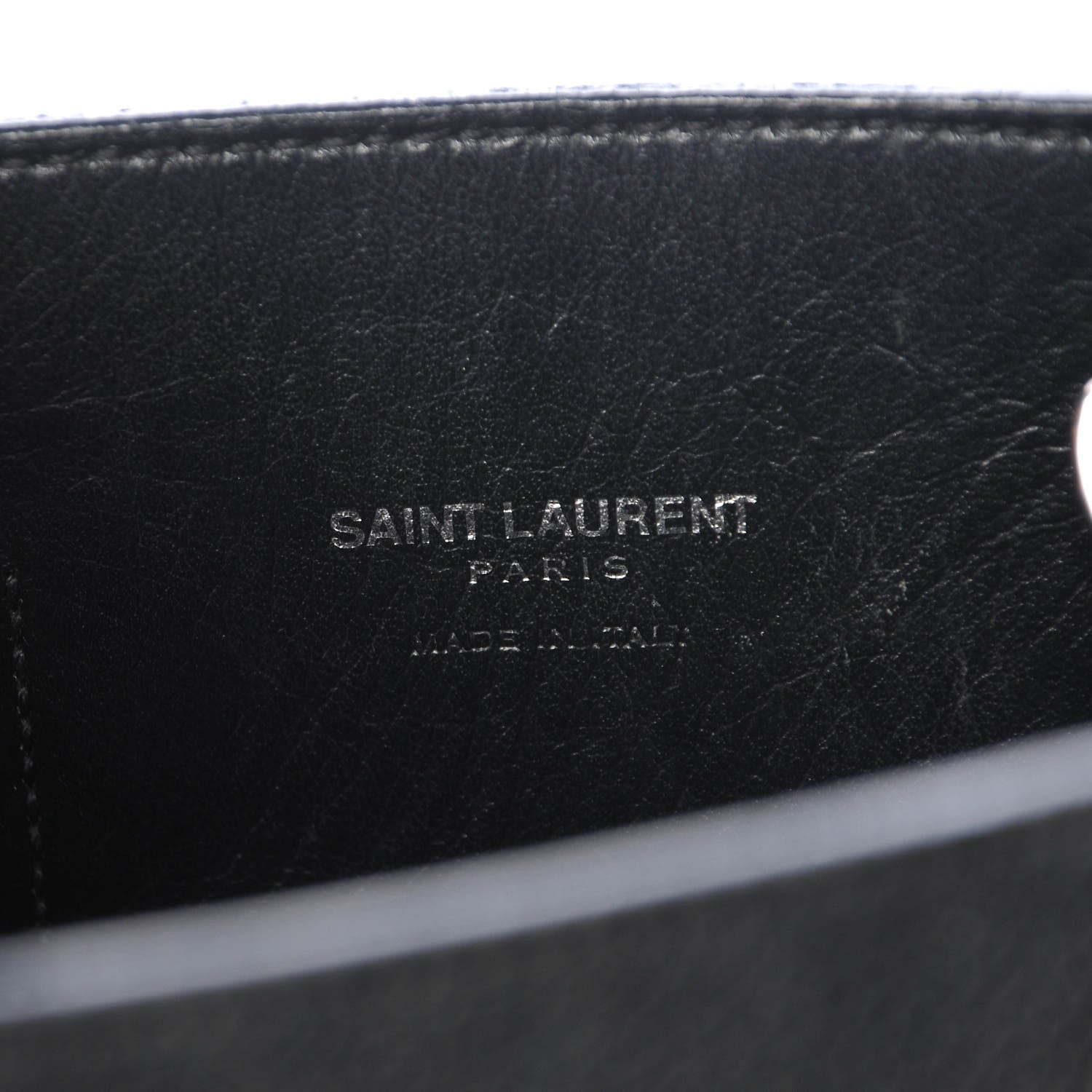 Saint Laurent Grained Calfskin Nano Sac De Jour Black 6 of 8