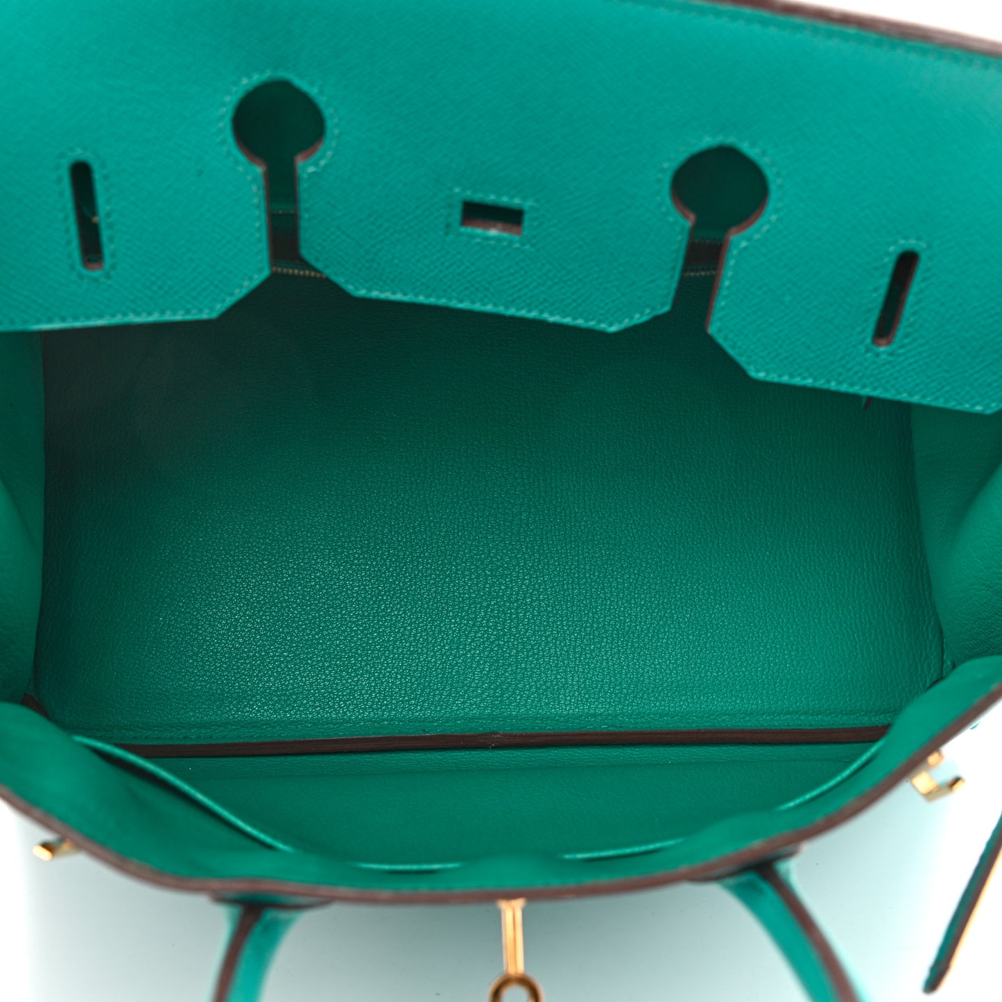 Epsom Birkin 35 Bleu Paon