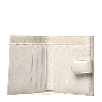 Chanel Caviar Timeless CC Compact Flap Wallet White 5 of 7
