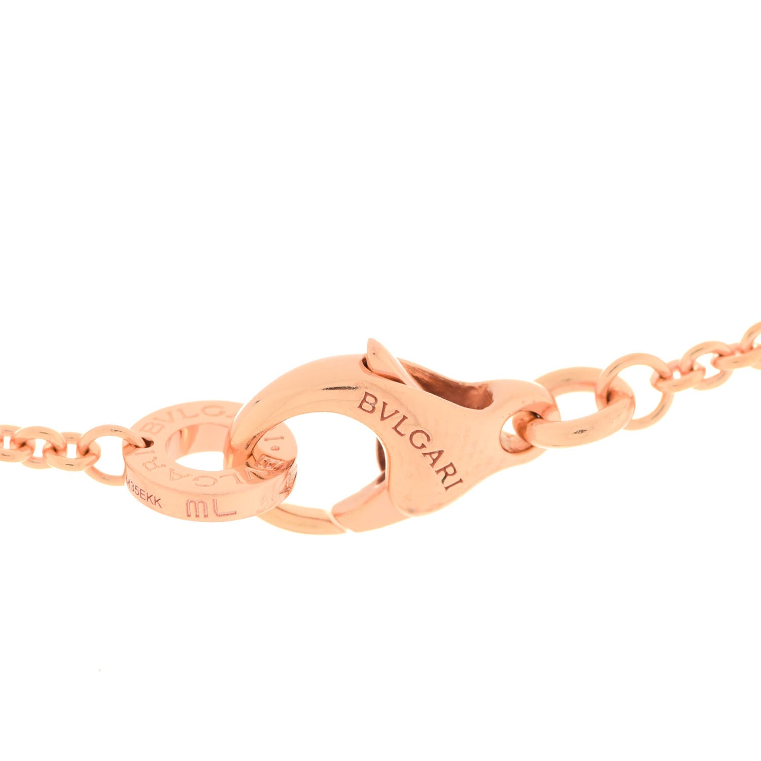 Bulgari 18K Rose Gold Black Ceramic B.Zero1 Bracelet 4 of 7