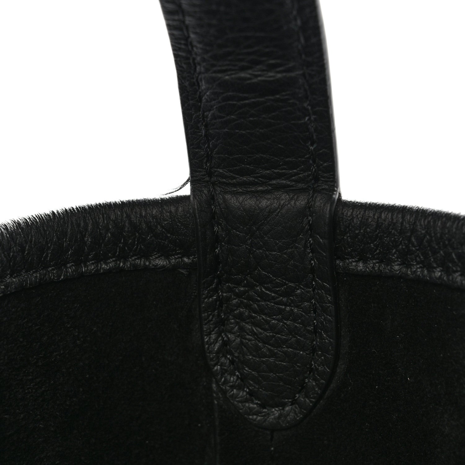 The Row Grained Calfskin Large N/S Park Tote Black 12 of 12