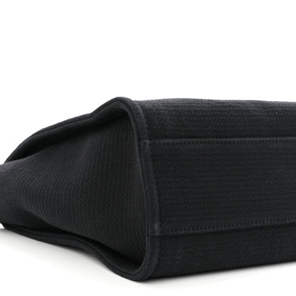 Chanel Mixed Fibers Small Deauville Tote Black 9 of 10