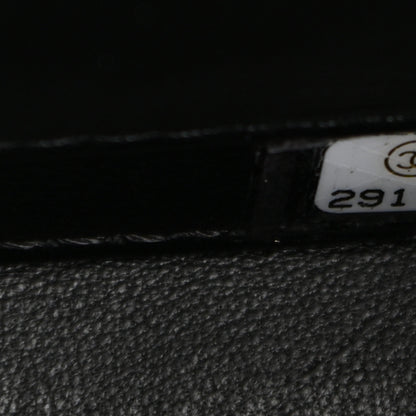 Chanel Caviar Quilted Small CC Filigree Vanity Case Black 7 of 10