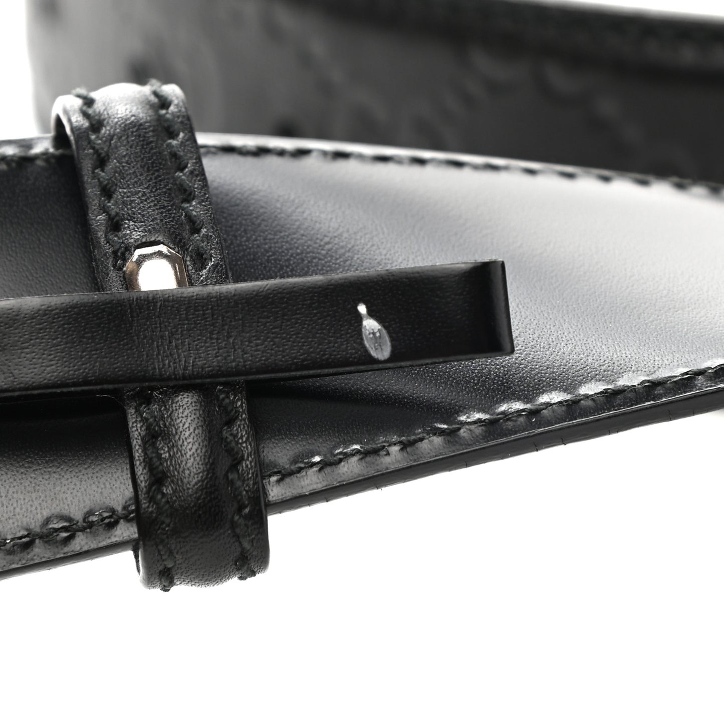 Guccissima Interlocking G Belt 85 34 Black