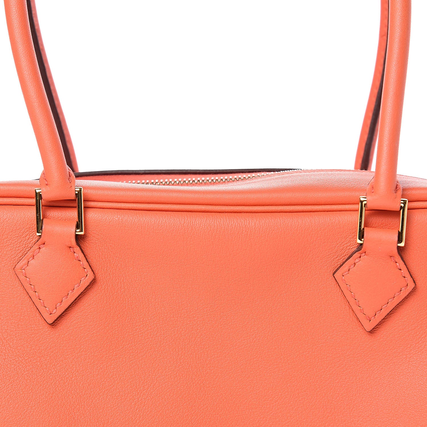 Hermes Swift Plume 21 Orange Poppy 8 of 10
