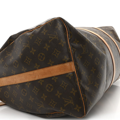 Louis Vuitton Monogram Keepall Bandouliere 55 9 of 10