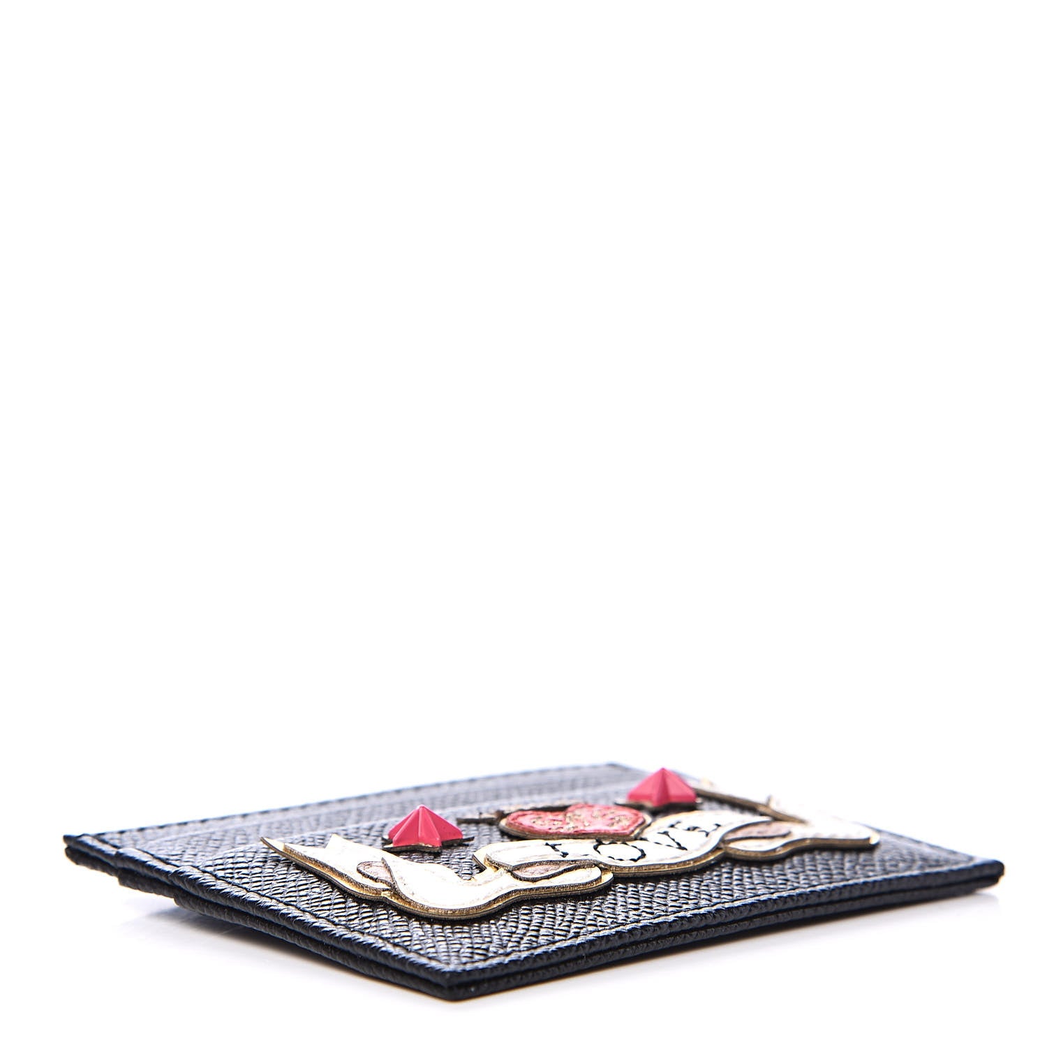 Dolce & Gabbana Dauphine Love Card Holder Black 4 of 7