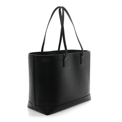 Burberry Grainy Calfskin Medium London Tote Bag Black 2 of 8