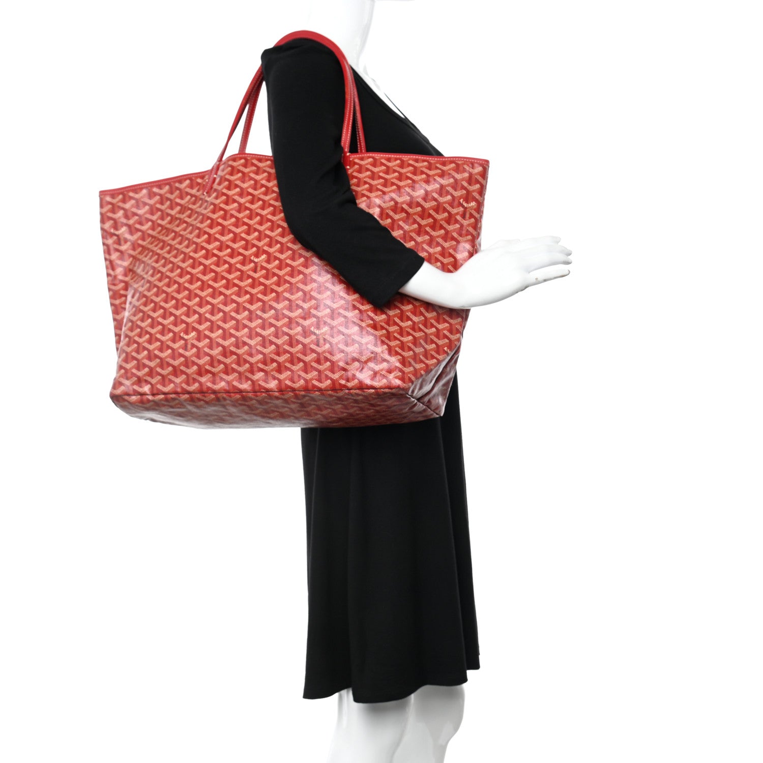 Goyard Goyardine Saint Louis GM Red 2 of 24
