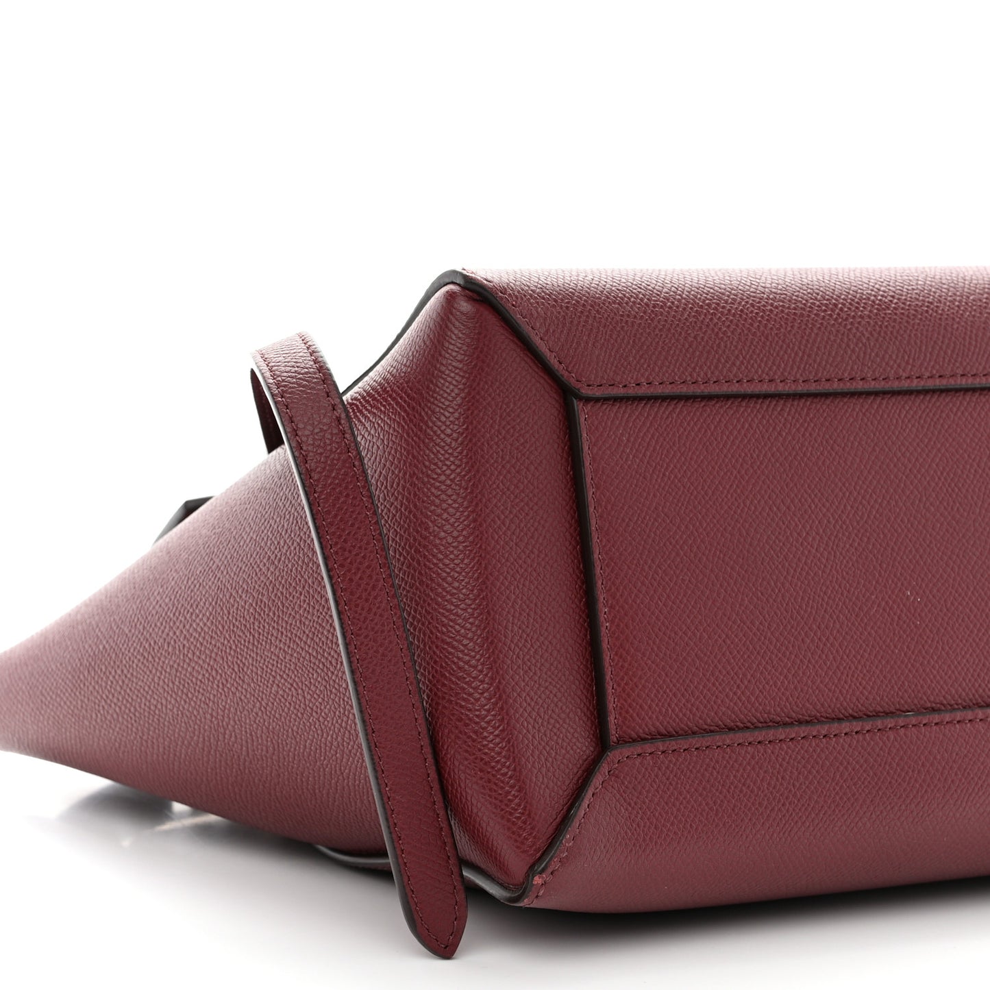 Grained Calfskin Micro Belt Bag Acai