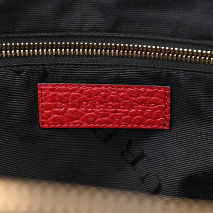 Burberry Heritage Grain Medium Orchard Bowling Bag Military Red 5 of 7