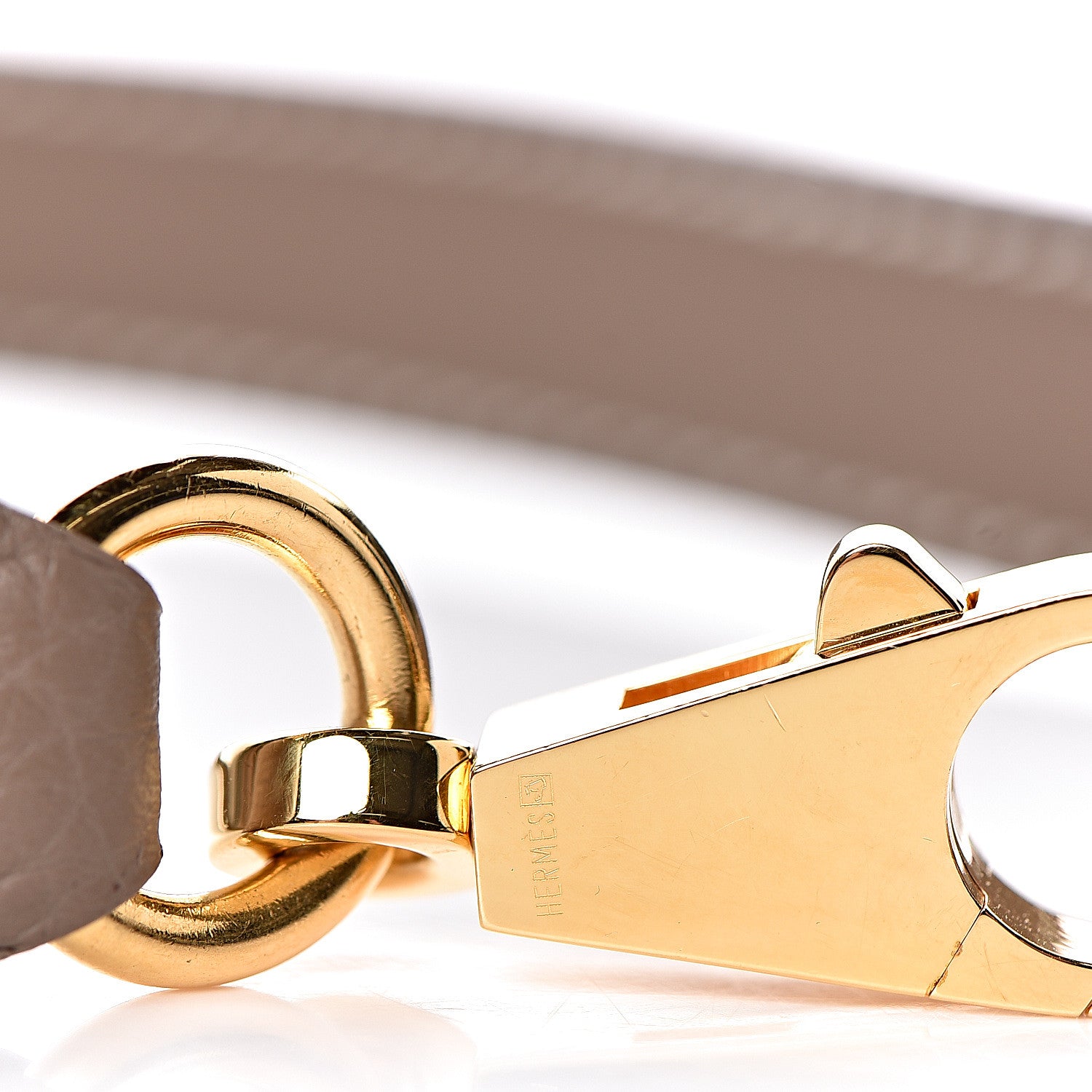 Hermes Togo Kelly Retourne 28 Etoupe 33 of 38