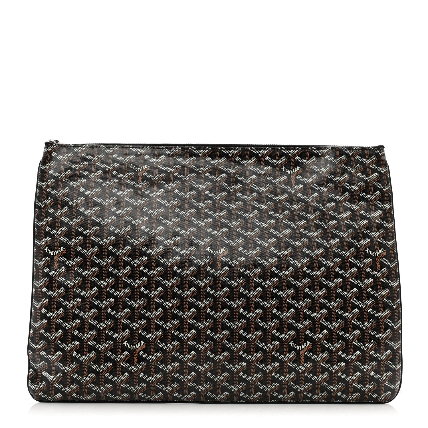 Goyard Goyardine Senat Pochette GM Black 1 of 6