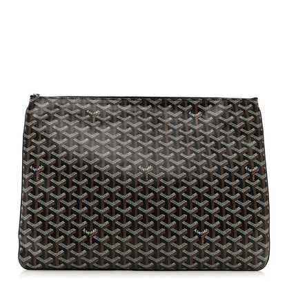 Goyard Goyardine Senat Pochette GM Black 1 of 6