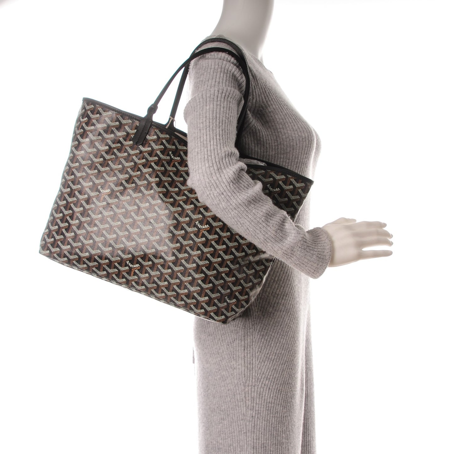 Goyardine Saint Louis PM Black