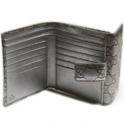 Gucci Guccissima French Wallet Silver 4 of 12
