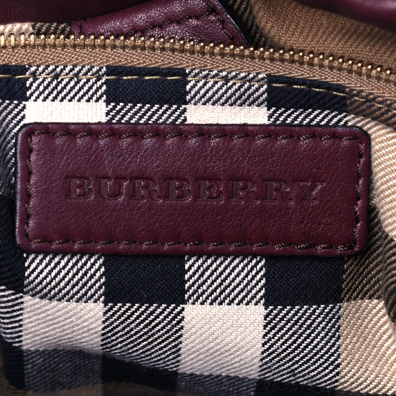 Burberry Calfskin Little Crush Deep Claret 5 of 16
