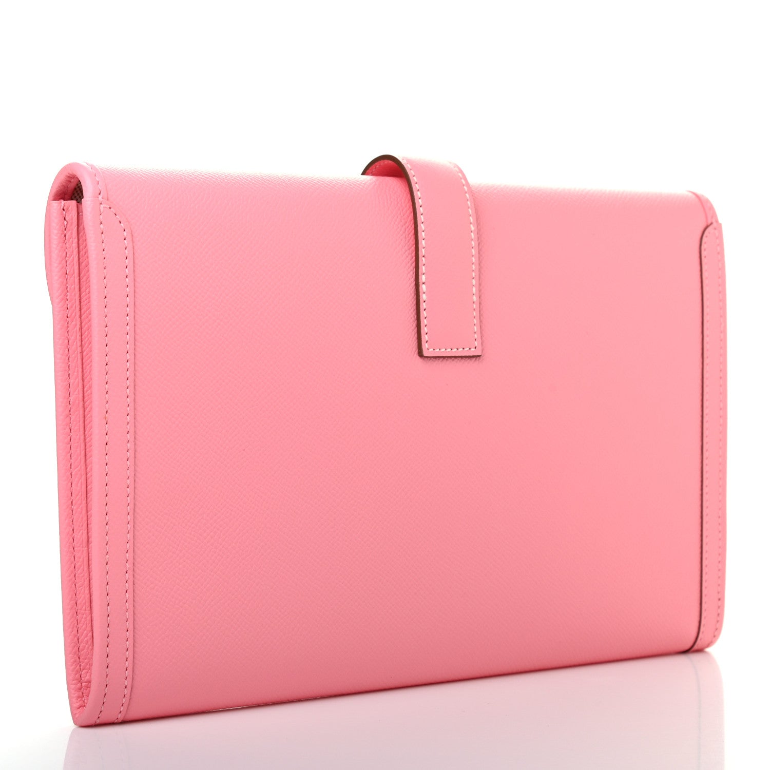 Hermes Epsom Jige PM Clutch Rose Confetti 3 of 7