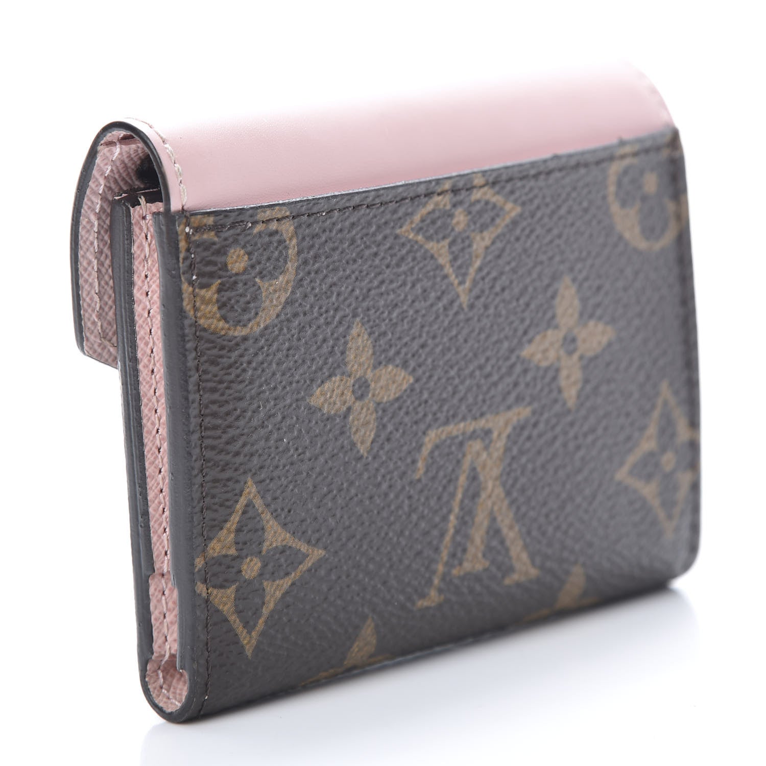Louis Vuitton Monogram Zoe Wallet Rose Ballerine 3 of 10