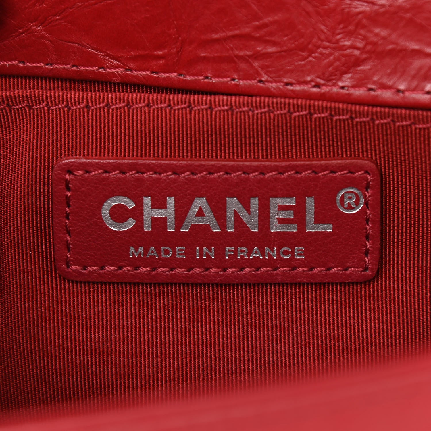 Chanel Aged Calfskin Chevron Quilted Medium Jacket Boy Flap Red 6 of 11