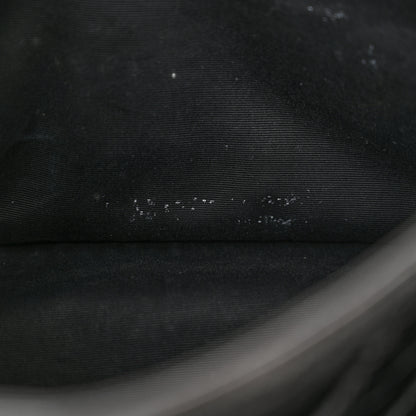 Saint Laurent Crinkled Calfskin Matelasse Monogram Medium Niki Chain Satchel Black 11 of 14