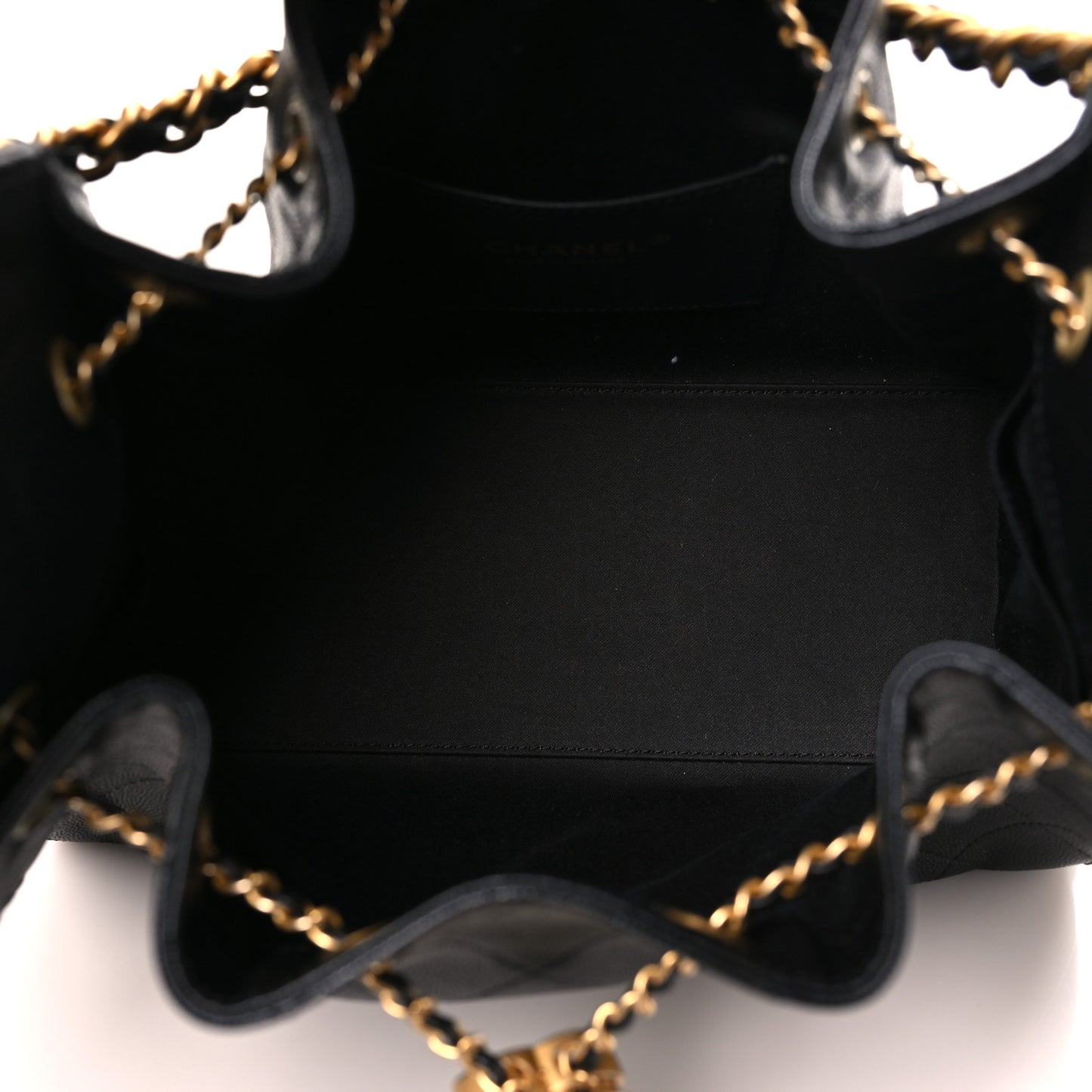 Caviar Quilted Small Chanel 25 Handbag Black