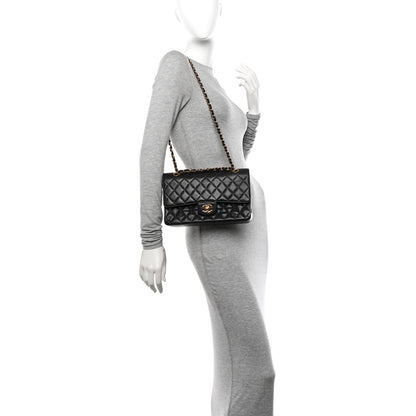 Chanel Caviar Quilted Medium Double Flap Dark Brown 3 of 11