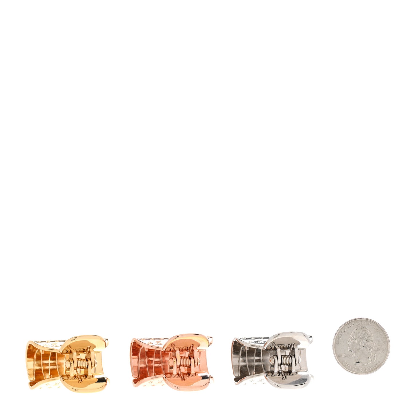 Metallic Nanogram Hair Accessories Gold Rose Gold Silver