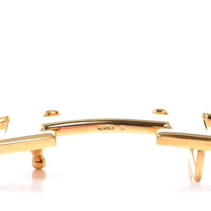 Hermes Polished 32mm H Belt Buckle Gold 3 of 6
