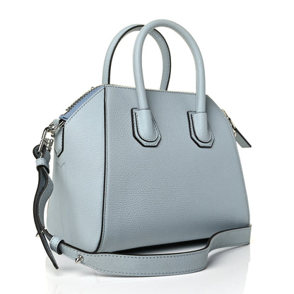 Givenchy Sugar Goatskin Mini Antigona Ice Blue 2 of 6