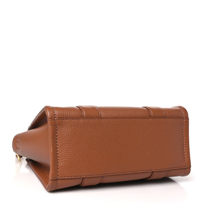 Marc Jacobs Grained Calfskin Small The Tote Bag Argan Oil 4 of 9