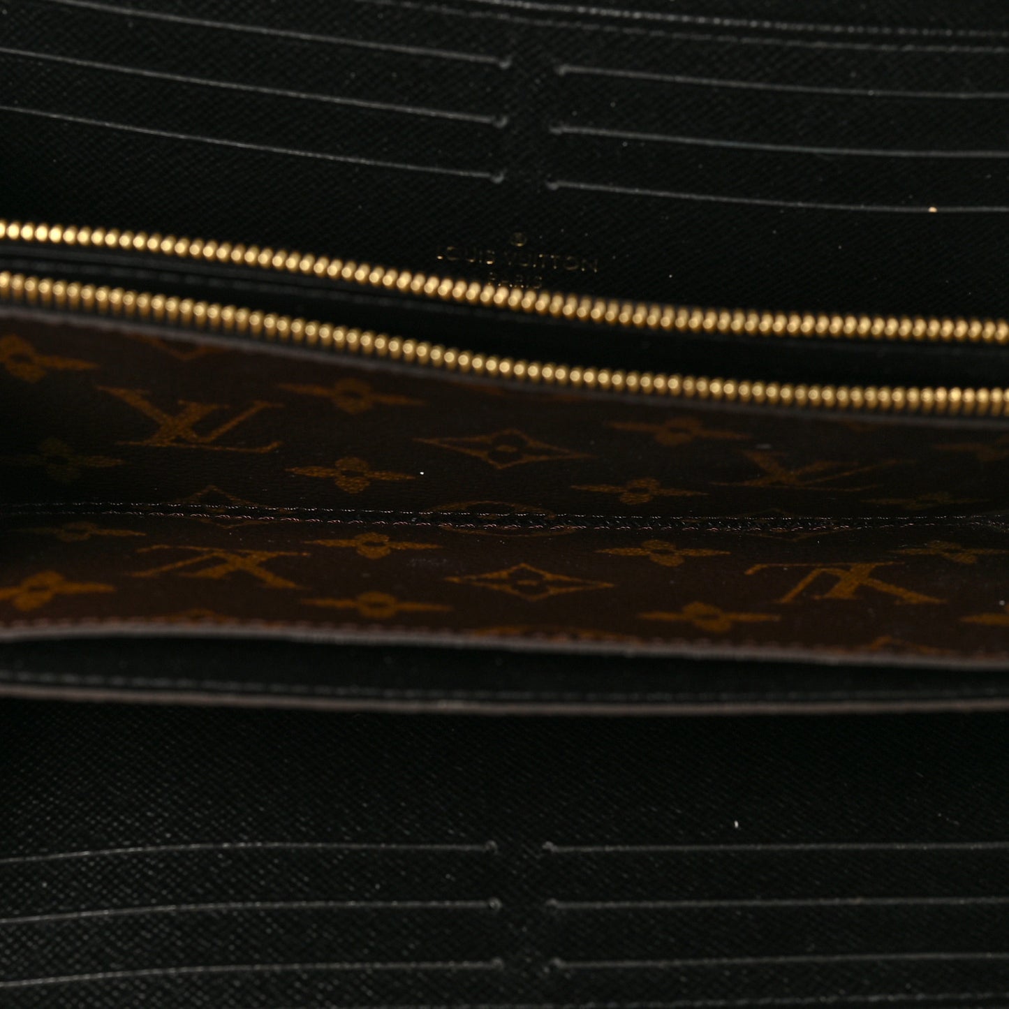 Monogram Zippy Retiro Wallet Black