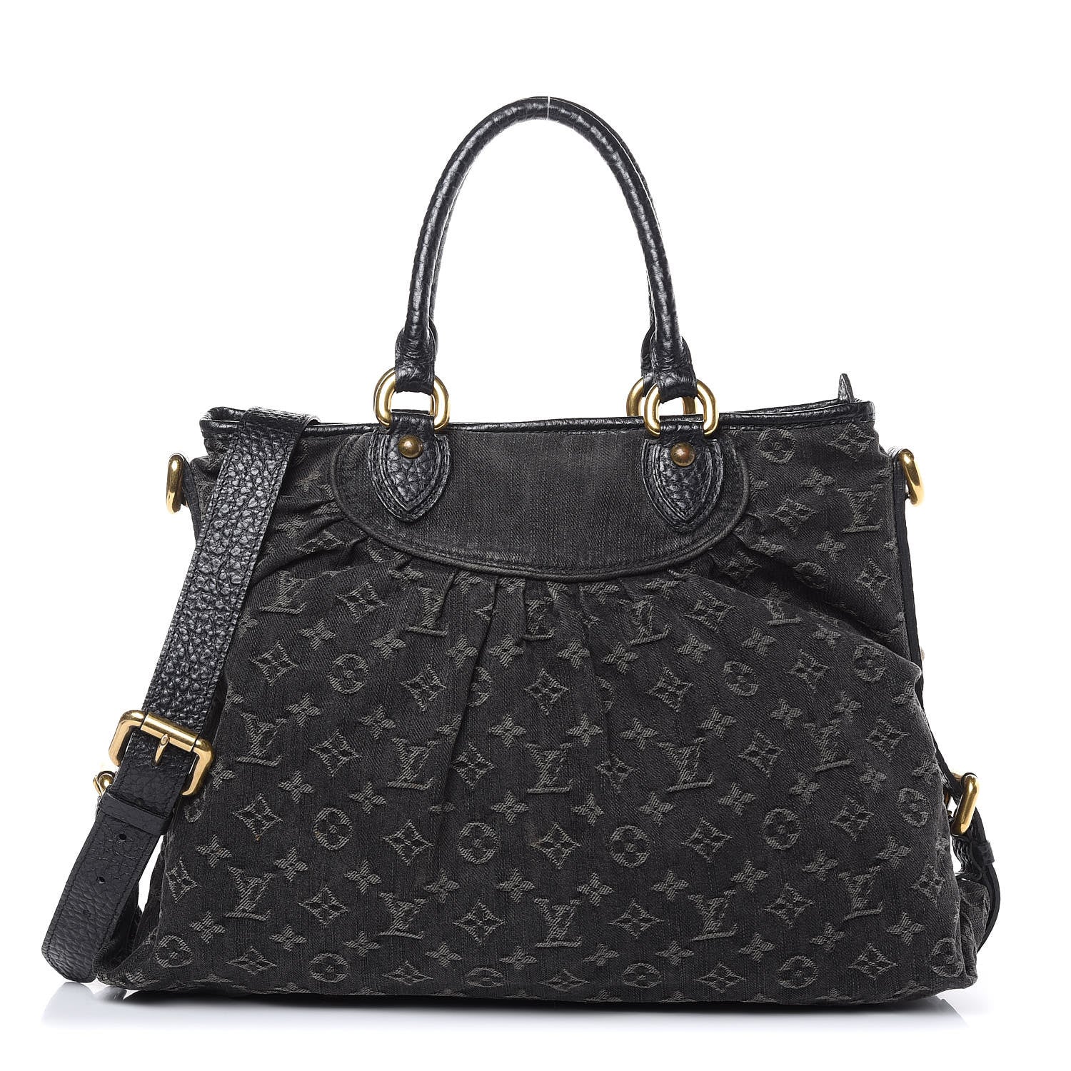 Louis Vuitton Denim Neo Cabby GM Black 1 of 13
