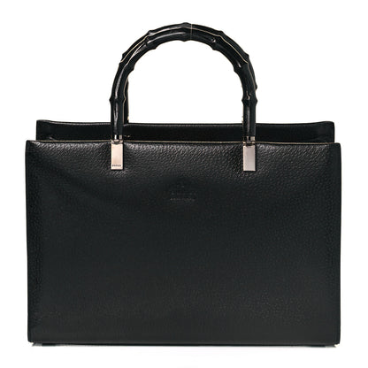 Gucci Cinghiale Bamboo Tote Black 1 of 10