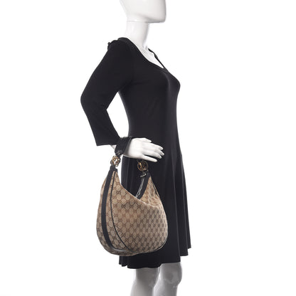 Gucci Monogram Medium GG Twins Hobo Black 2 of 13