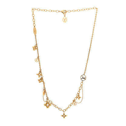 Louis Vuitton Metal Blooming Supple Necklace Gold 3 of 8