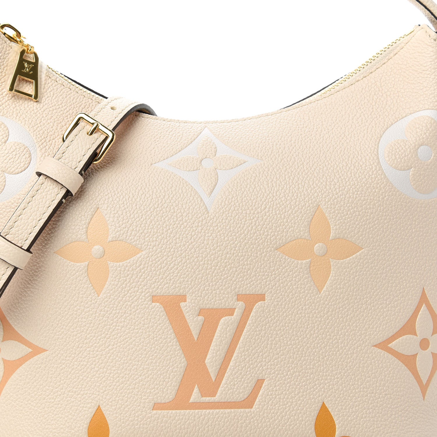 Louis Vuitton Empreinte Monogram Giant By The Pool Marshmallow Hobo Cream Saffron 9 of 10
