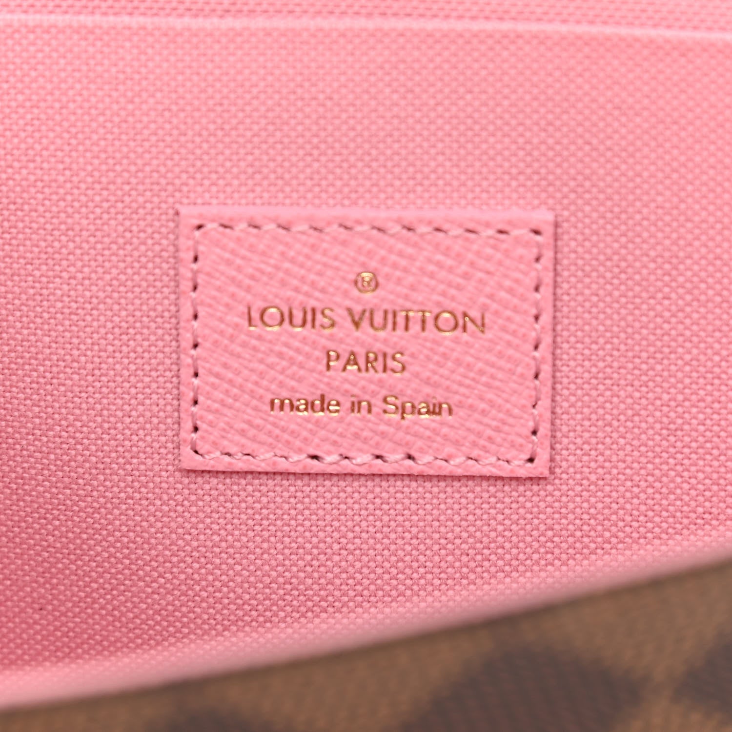 Louis Vuitton Damier Ebene Studded Pochette Felicie Chain Wallet 7 of 11