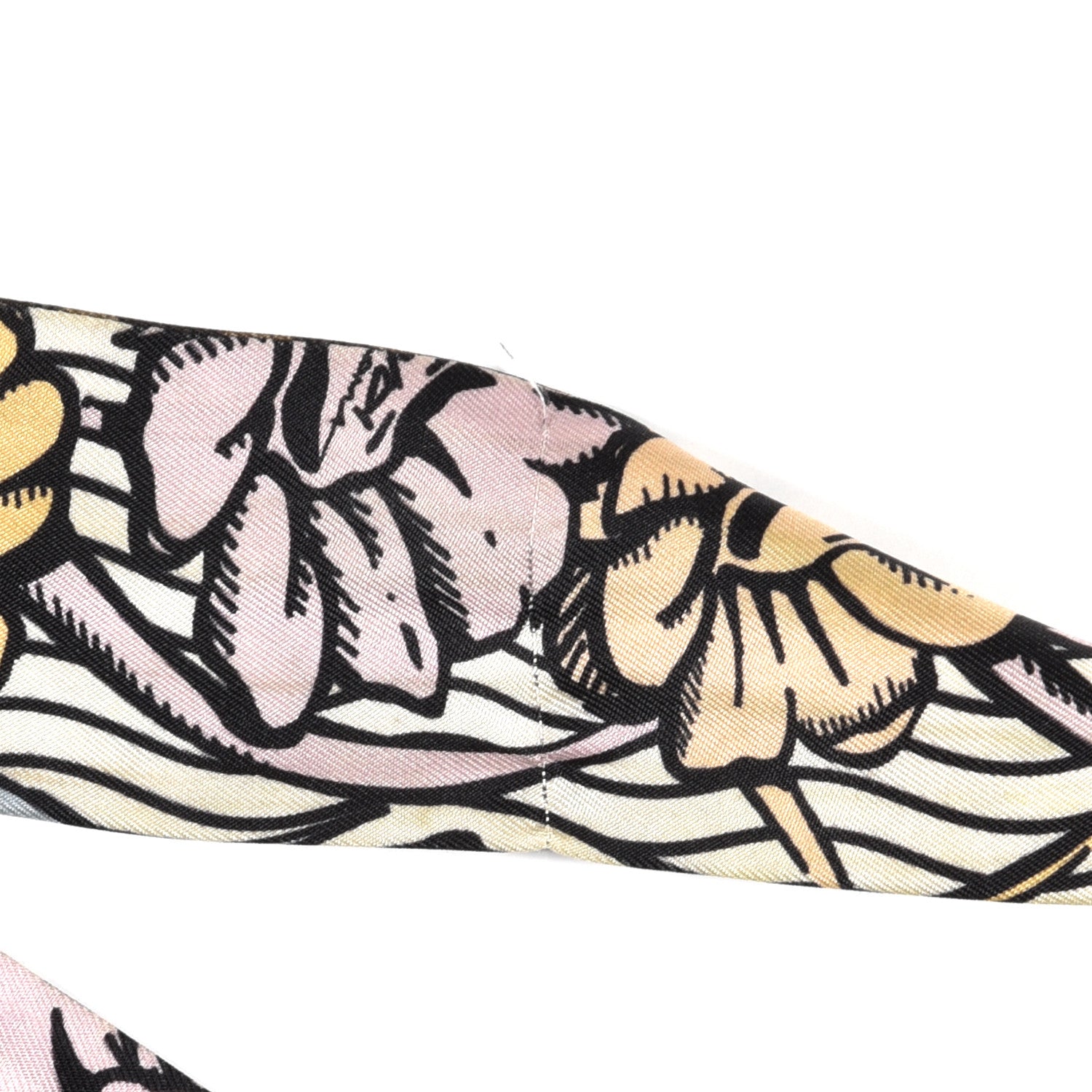 Fendi X JOSHUA VIDES Silk FF Floral Wrappy Scarf Multicolor 10 of 10