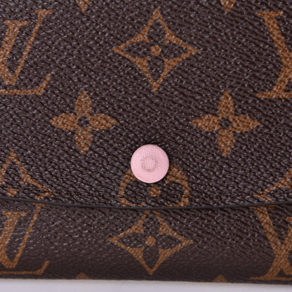 Louis Vuitton Monogram Emilie Wallet Rose Ballerine 6 of 6