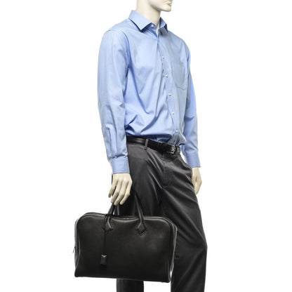 Hermes Taurillon Clemence Victoria II 12H Graphite 2 of 7