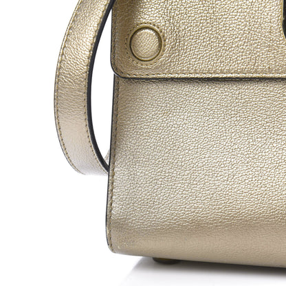 Christian Dior Metallic Grained Calfskin Mini Diorever Flap Bronze 10 of 14