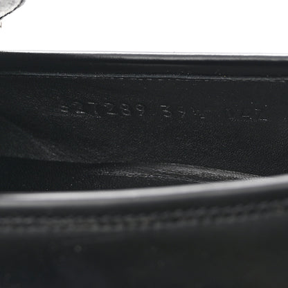 Gucci Cordovan Lux Dionysus Hunder Loafers 39.5 Black 9 of 12