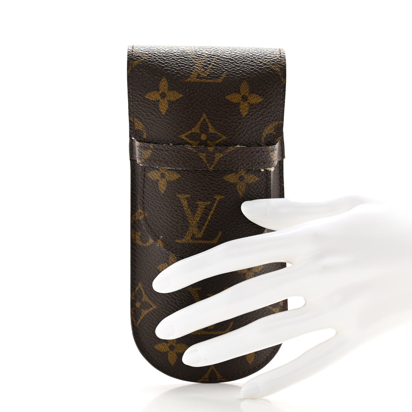 Monogram Glasses Sunglasses Case w Flap
