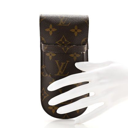 Louis Vuitton Monogram Glasses Sunglasses Case w Flap 2 of 9